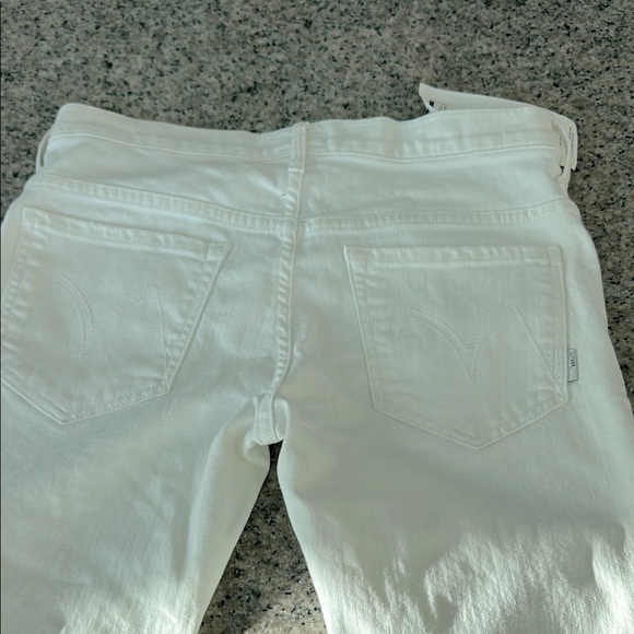 Mother Women's White Jeans - Picture 7 of 8